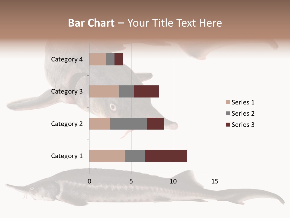 Seafood Closeup Sturgeon PowerPoint Template