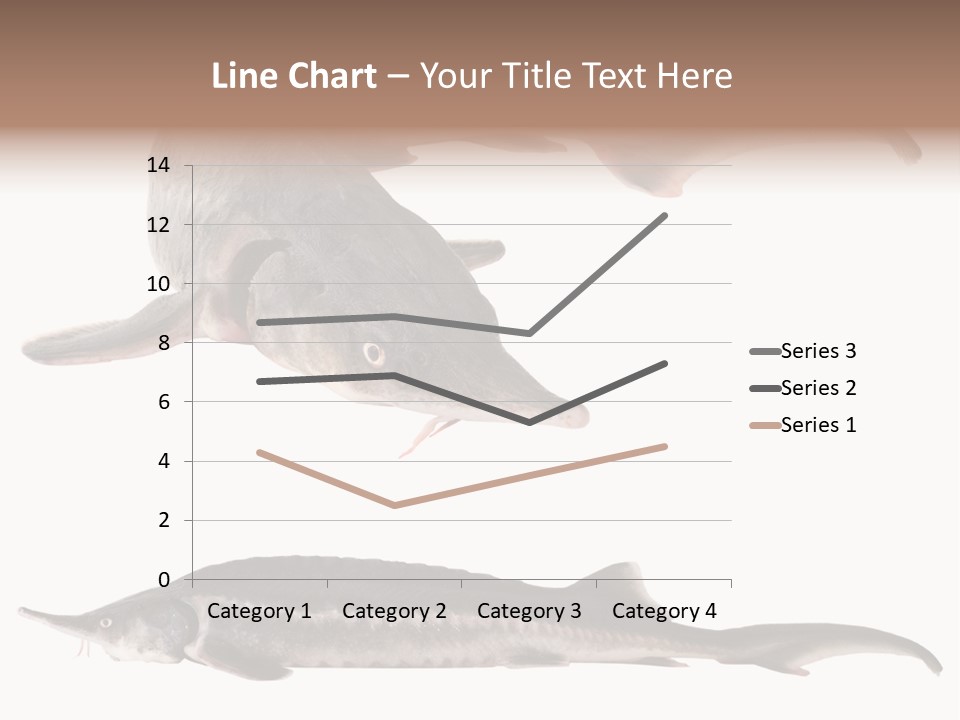 Seafood Closeup Sturgeon PowerPoint Template