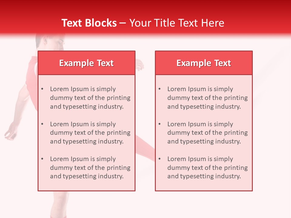 Soccer Professional Red PowerPoint Template