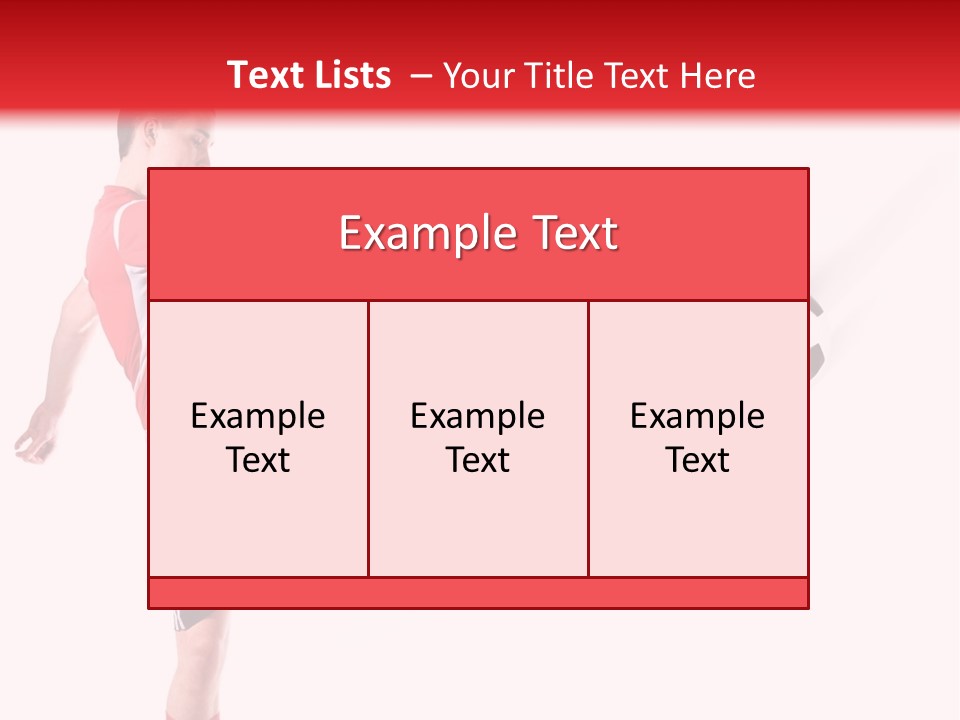 Soccer Professional Red PowerPoint Template