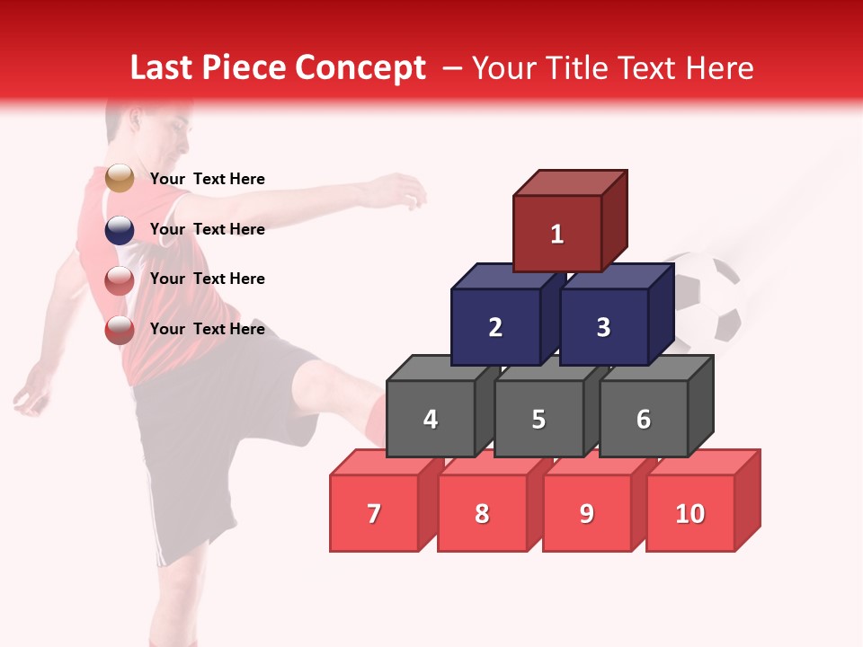 Soccer Professional Red PowerPoint Template