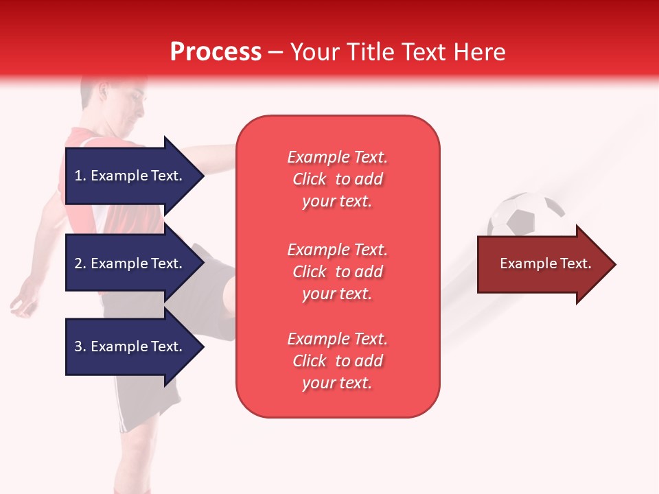 Soccer Professional Red PowerPoint Template