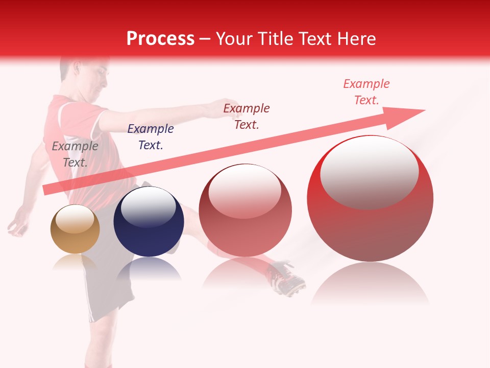 Soccer Professional Red PowerPoint Template