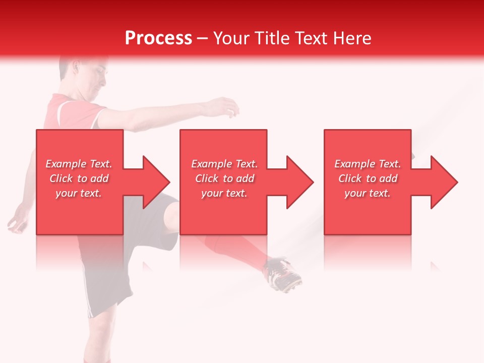 Soccer Professional Red PowerPoint Template
