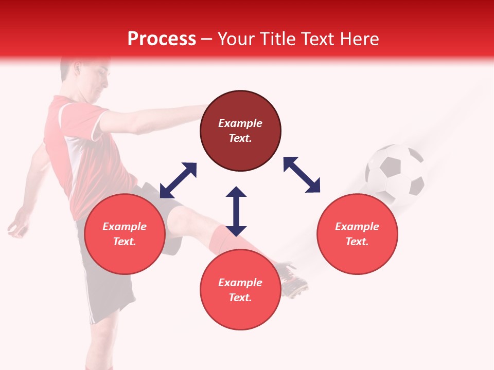 Soccer Professional Red PowerPoint Template
