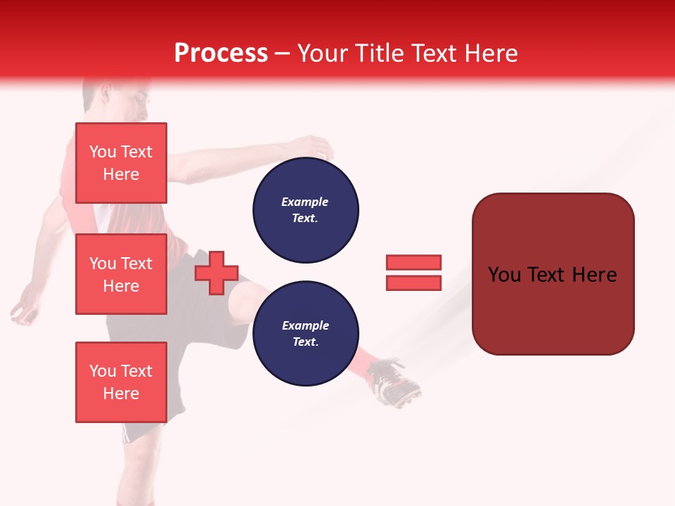 Soccer Professional Red PowerPoint Template