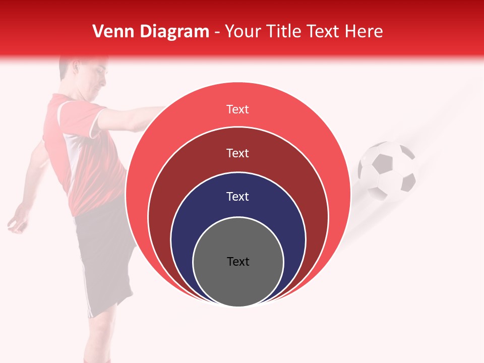 Soccer Professional Red PowerPoint Template