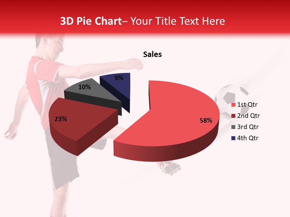 Soccer Professional Red PowerPoint Template