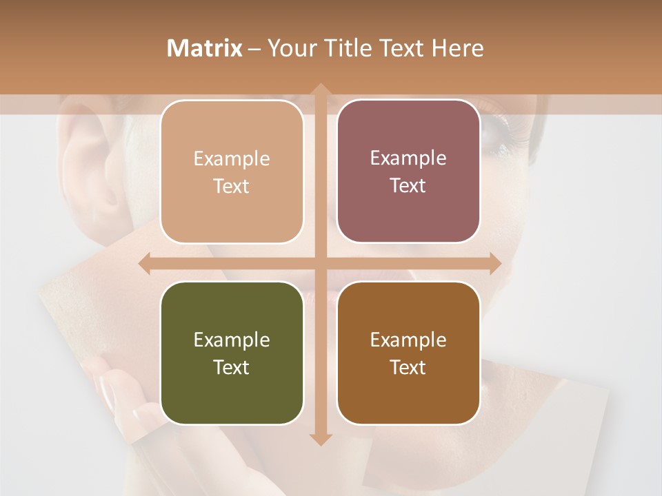 Carefree Person Freshness PowerPoint Template