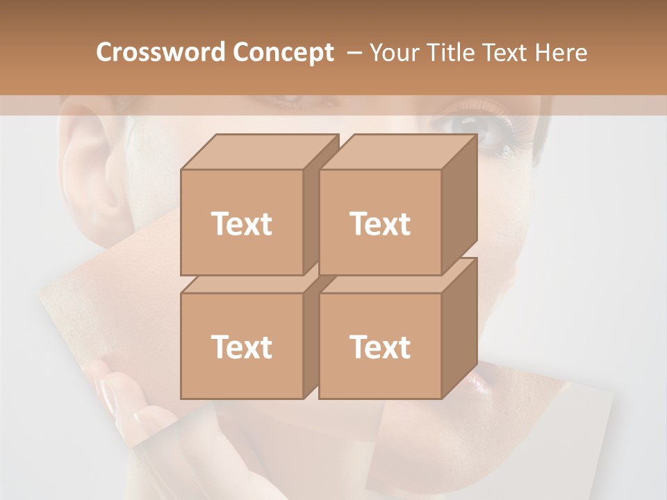 Carefree Person Freshness PowerPoint Template