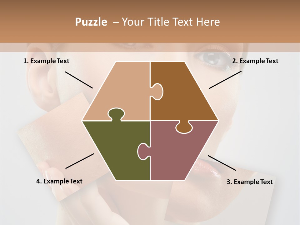 Carefree Person Freshness PowerPoint Template