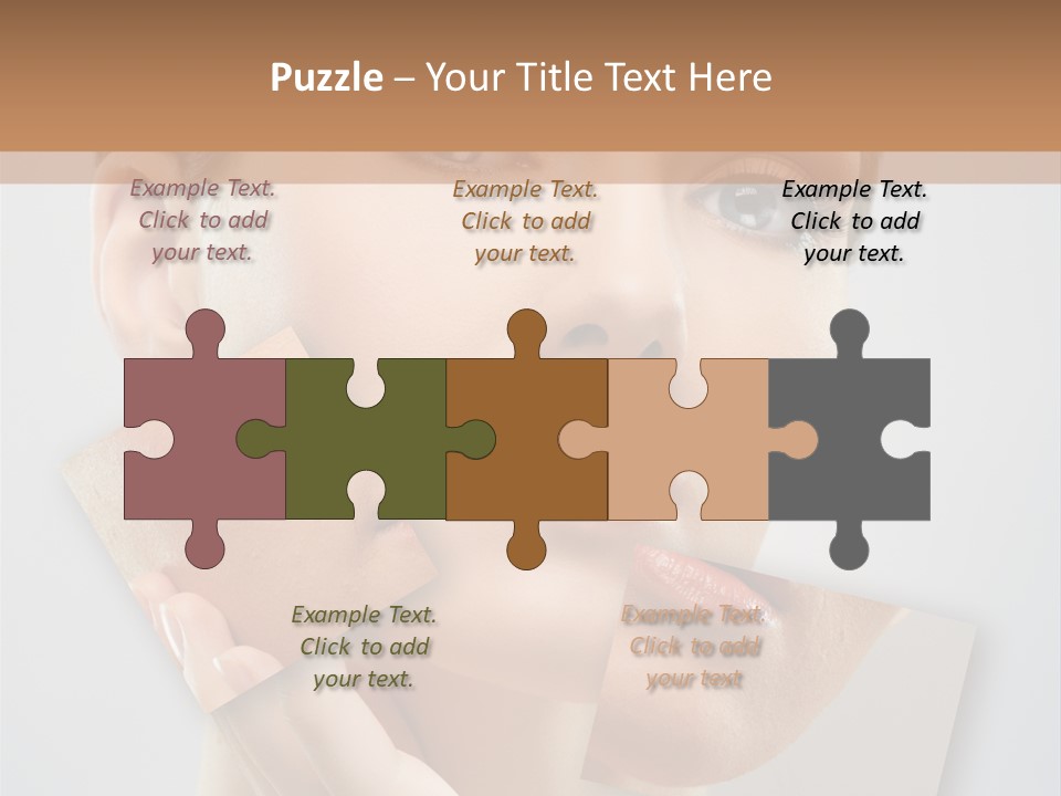 Carefree Person Freshness PowerPoint Template