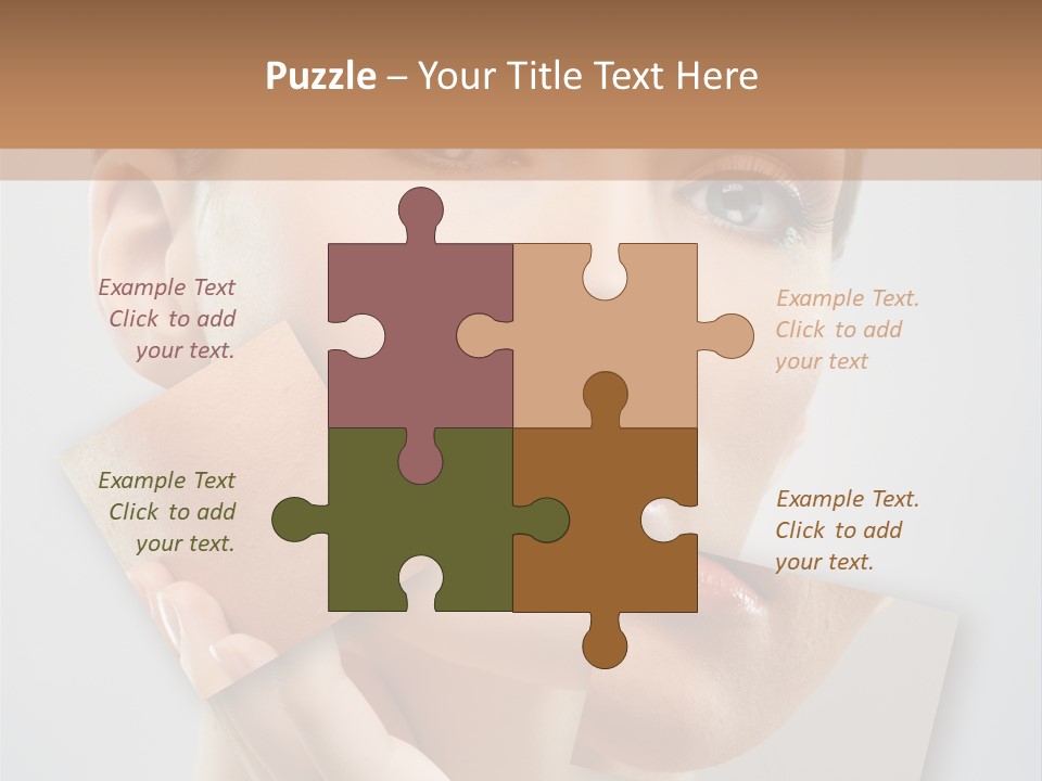 Carefree Person Freshness PowerPoint Template