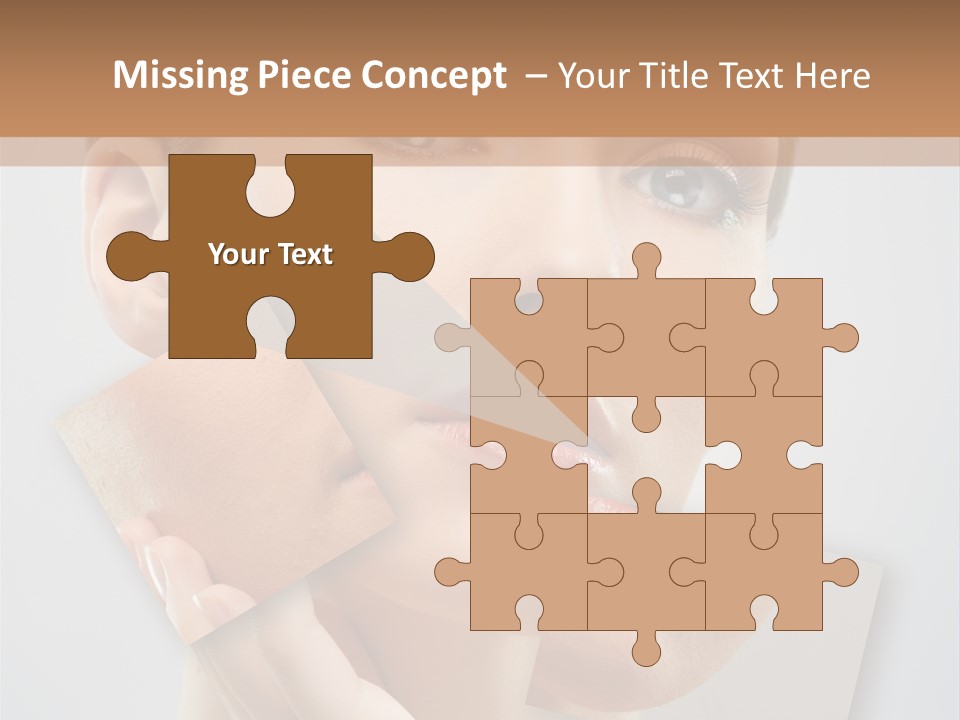 Carefree Person Freshness PowerPoint Template