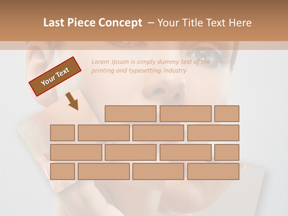 Carefree Person Freshness PowerPoint Template