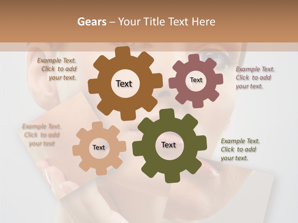 Carefree Person Freshness PowerPoint Template