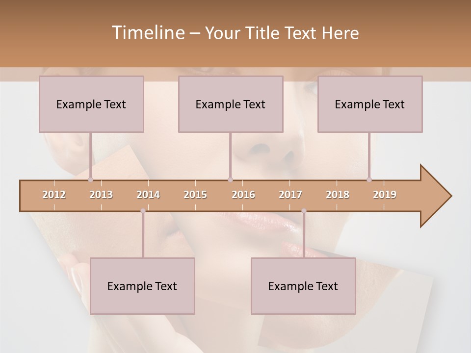 Carefree Person Freshness PowerPoint Template