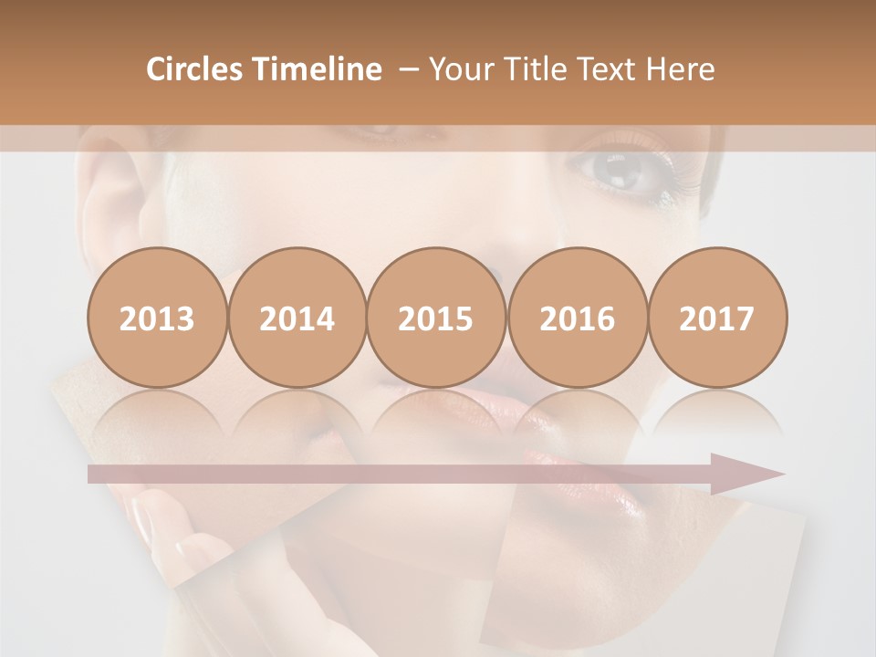 Carefree Person Freshness PowerPoint Template