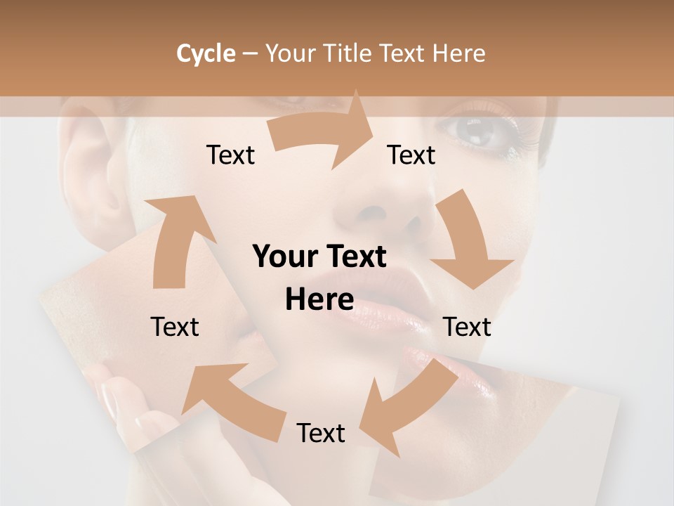 Carefree Person Freshness PowerPoint Template