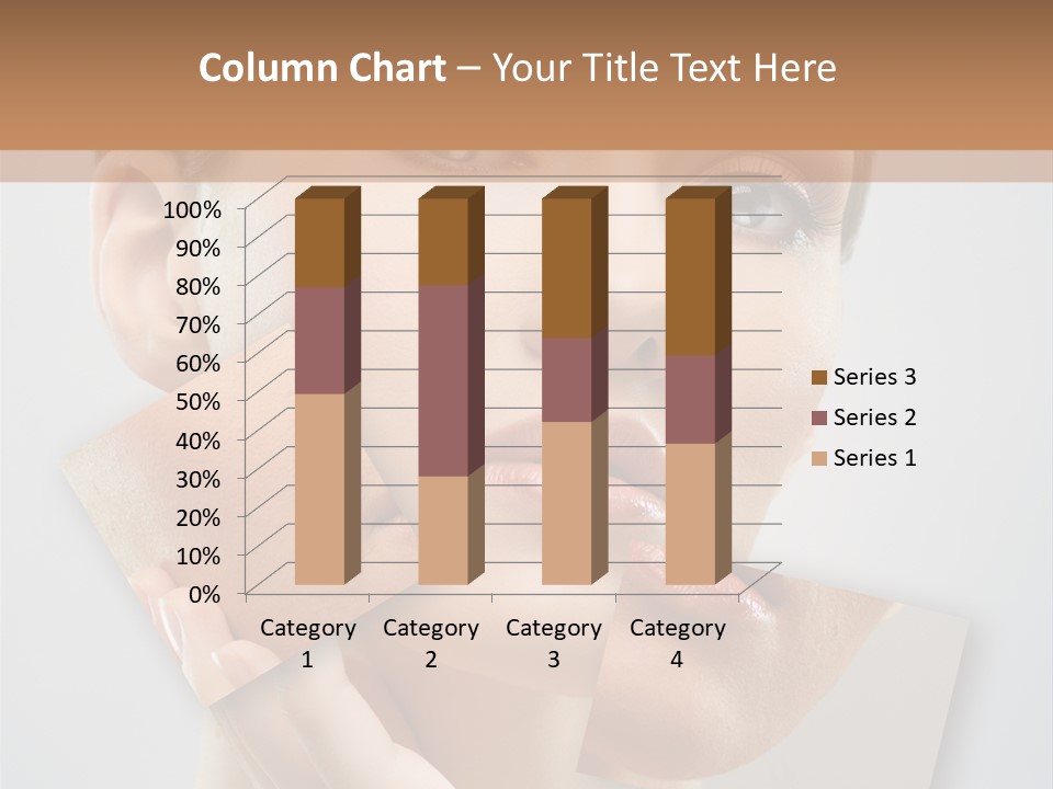 Carefree Person Freshness PowerPoint Template