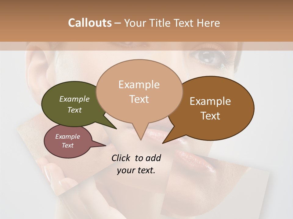 Carefree Person Freshness PowerPoint Template