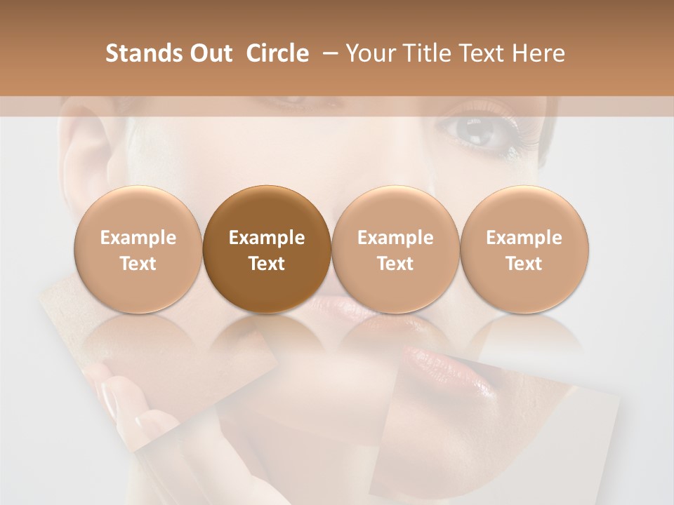 Carefree Person Freshness PowerPoint Template