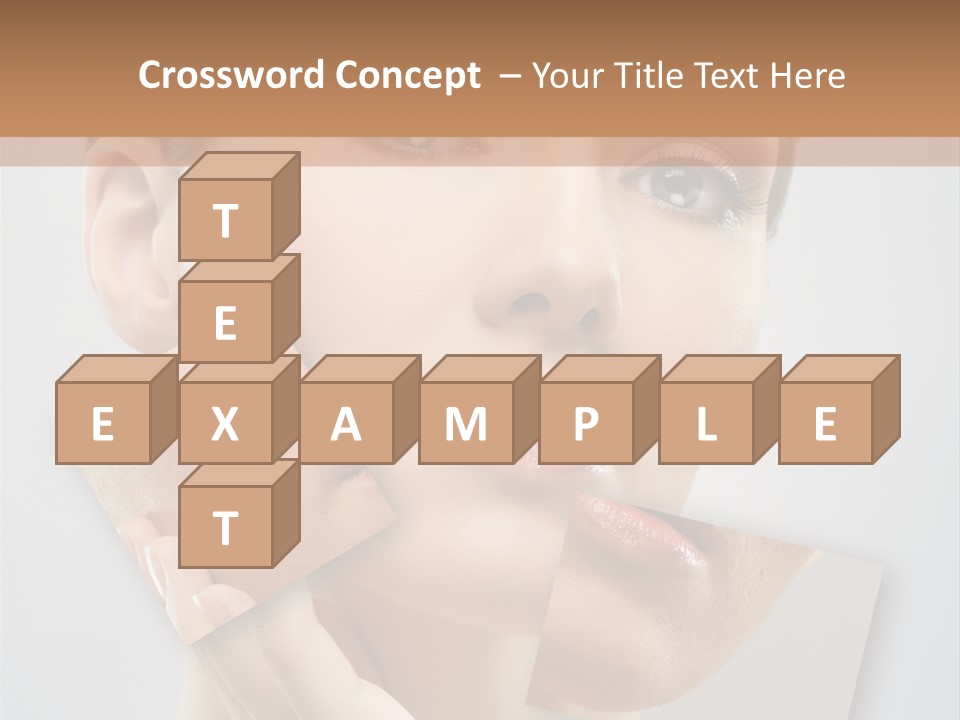 Carefree Person Freshness PowerPoint Template