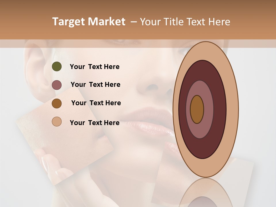 Carefree Person Freshness PowerPoint Template