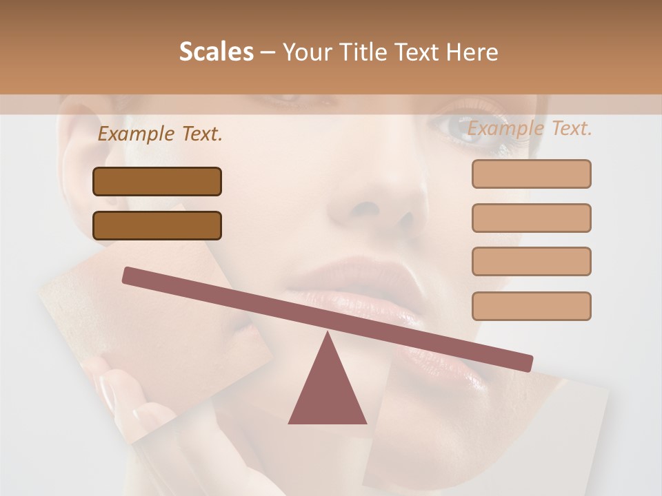 Carefree Person Freshness PowerPoint Template