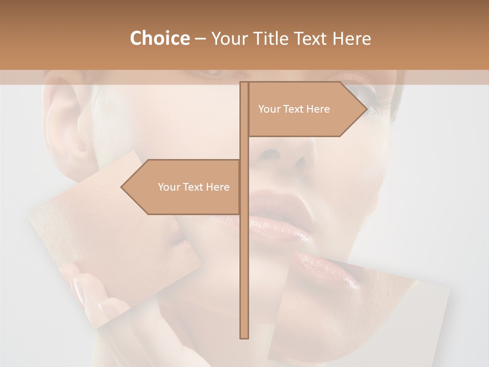 Carefree Person Freshness PowerPoint Template