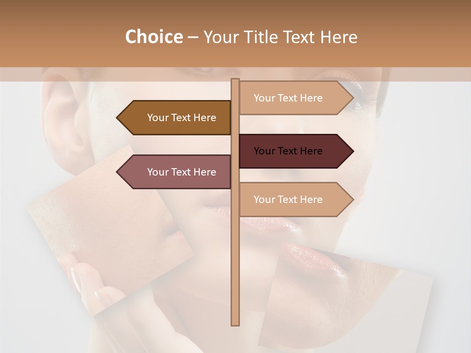 Carefree Person Freshness PowerPoint Template