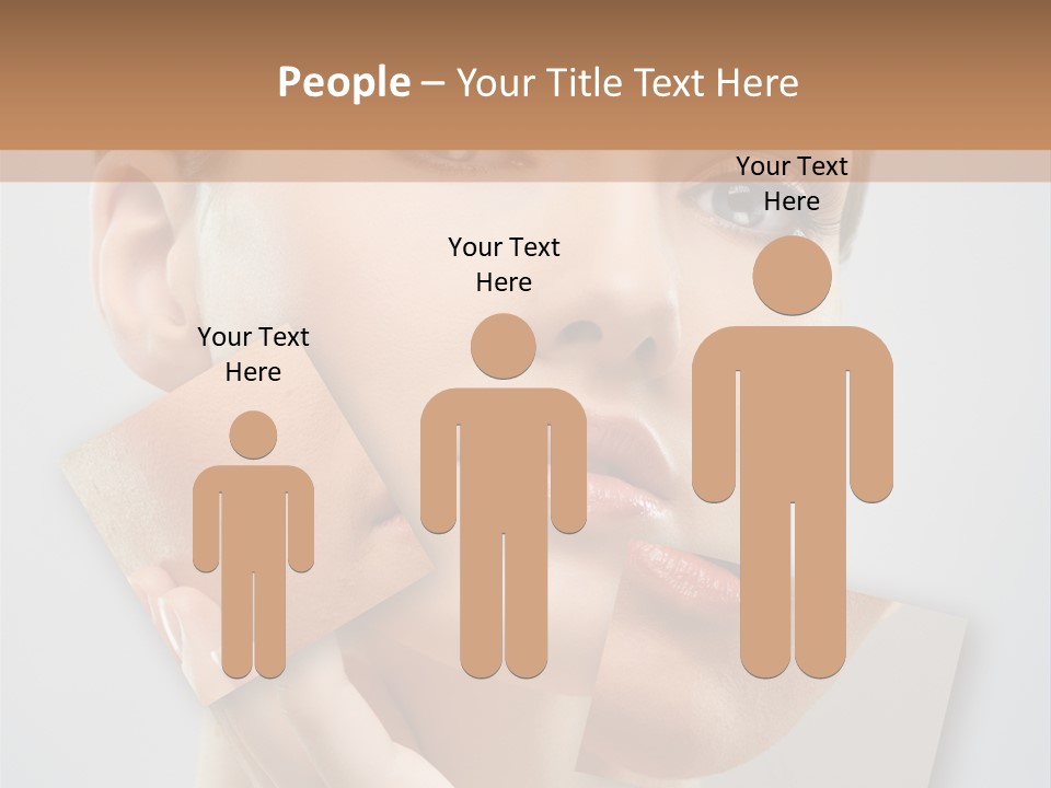 Carefree Person Freshness PowerPoint Template