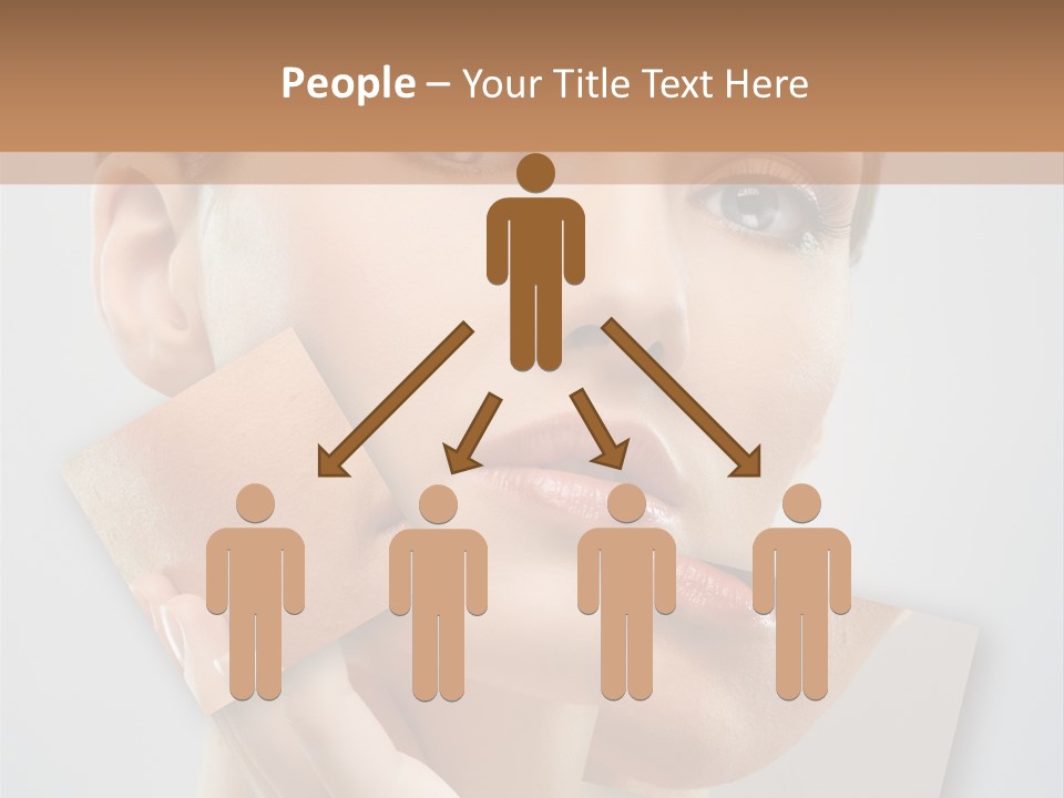 Carefree Person Freshness PowerPoint Template