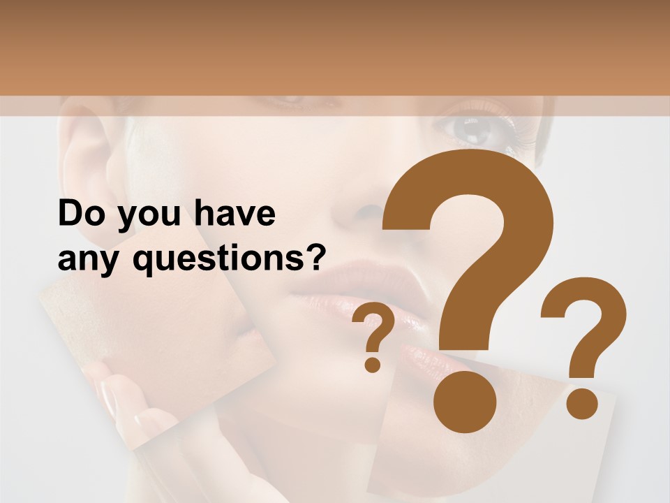 Carefree Person Freshness PowerPoint Template