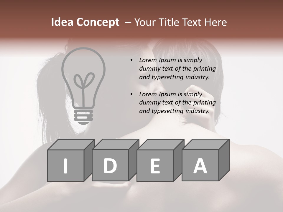 Power Warm Heteroual PowerPoint Template