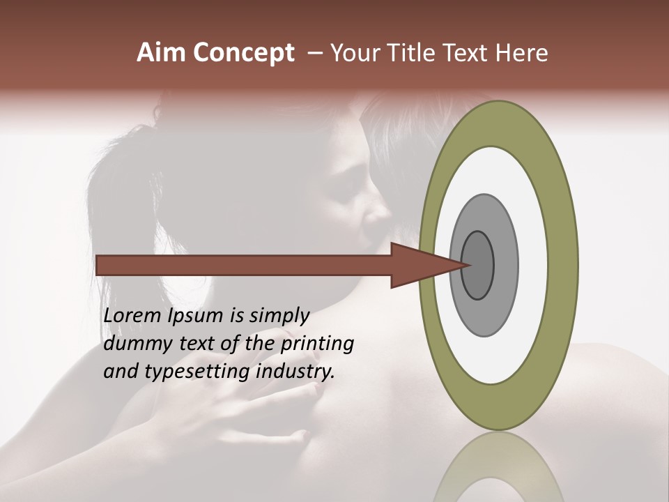 Power Warm Heteroual PowerPoint Template