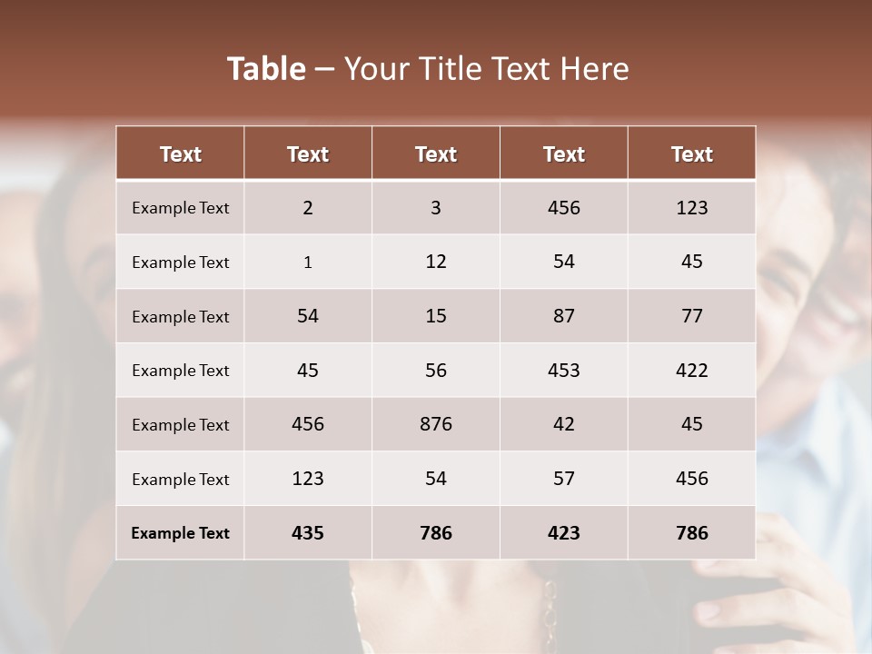 Executive Working Planning PowerPoint Template