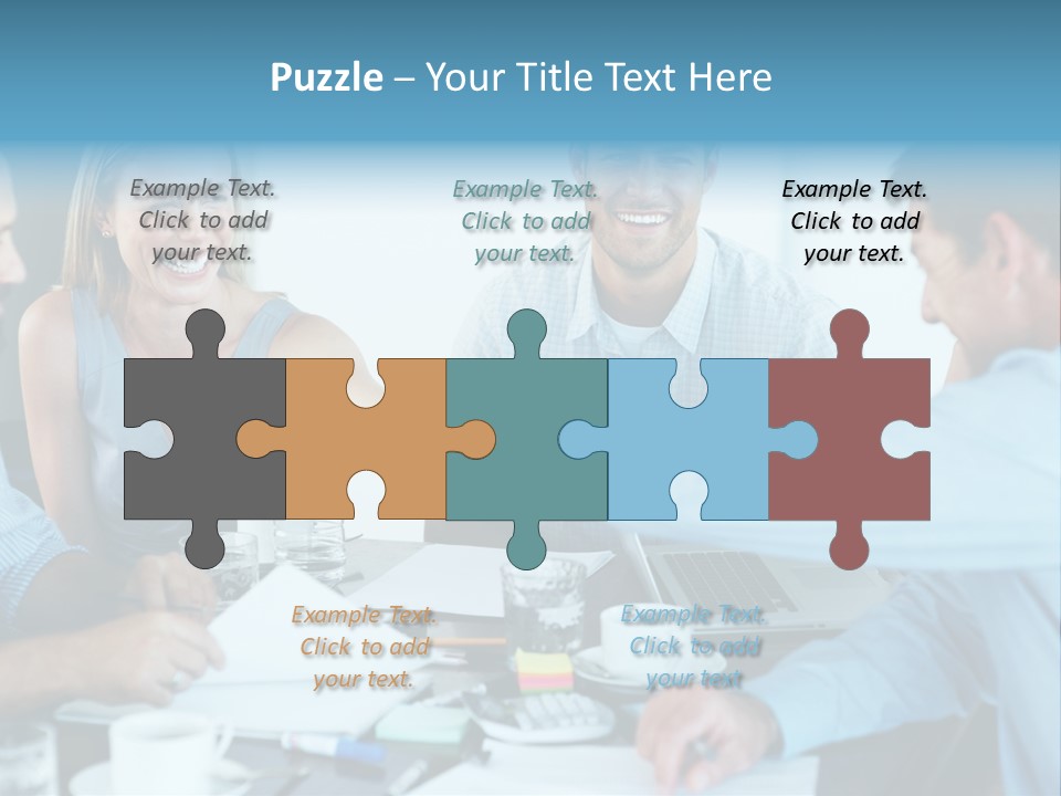 Surprised Clipart Galloping PowerPoint Template