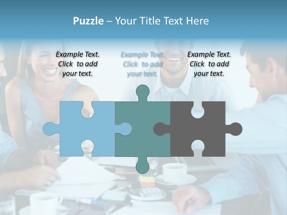 Surprised Clipart Galloping PowerPoint Template