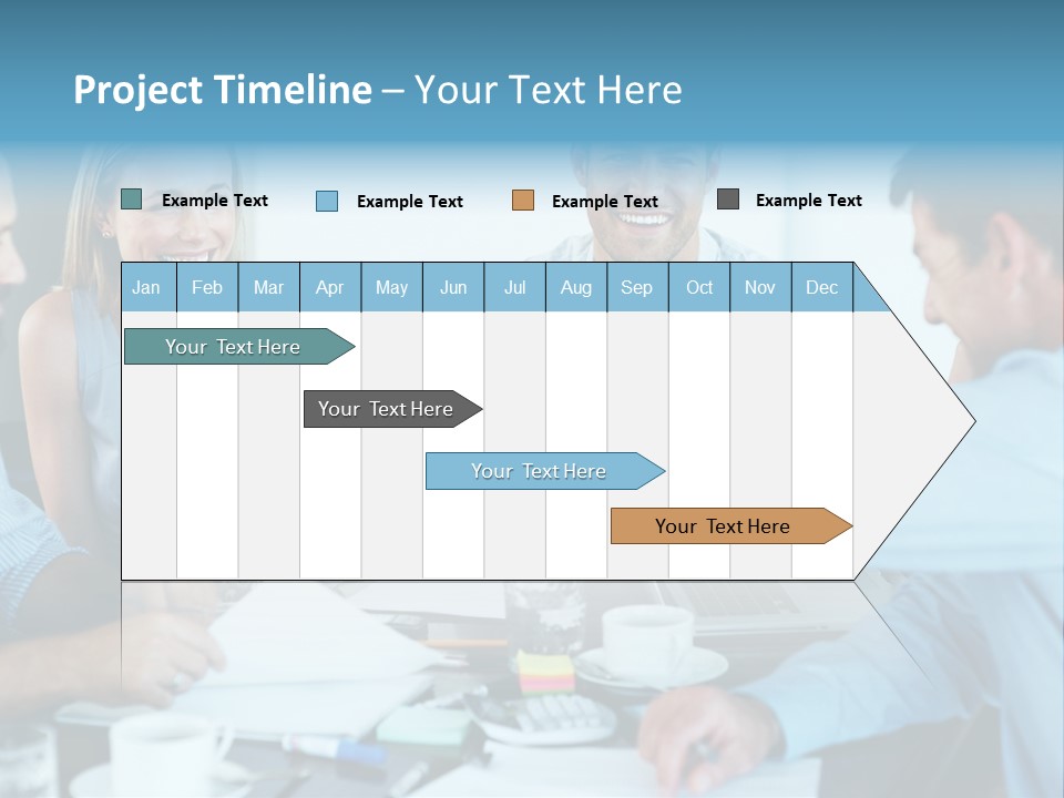 Surprised Clipart Galloping PowerPoint Template