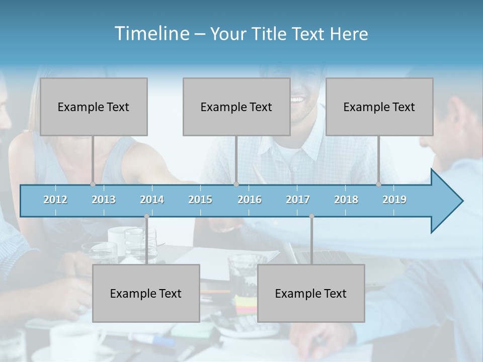 Surprised Clipart Galloping PowerPoint Template