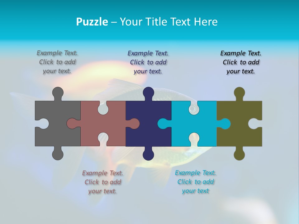 Plankton Algae Reef PowerPoint Template