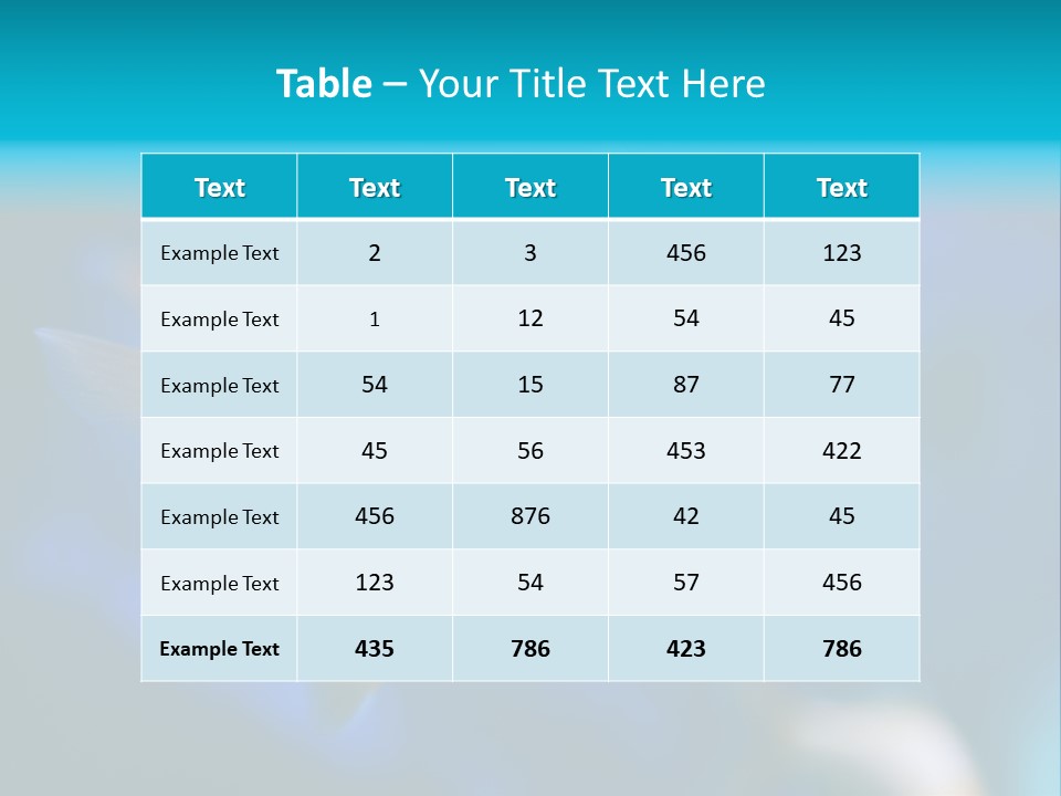 Plankton Algae Reef PowerPoint Template