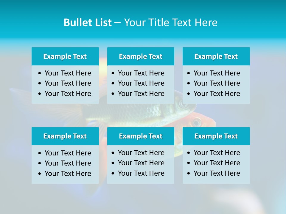 Plankton Algae Reef PowerPoint Template