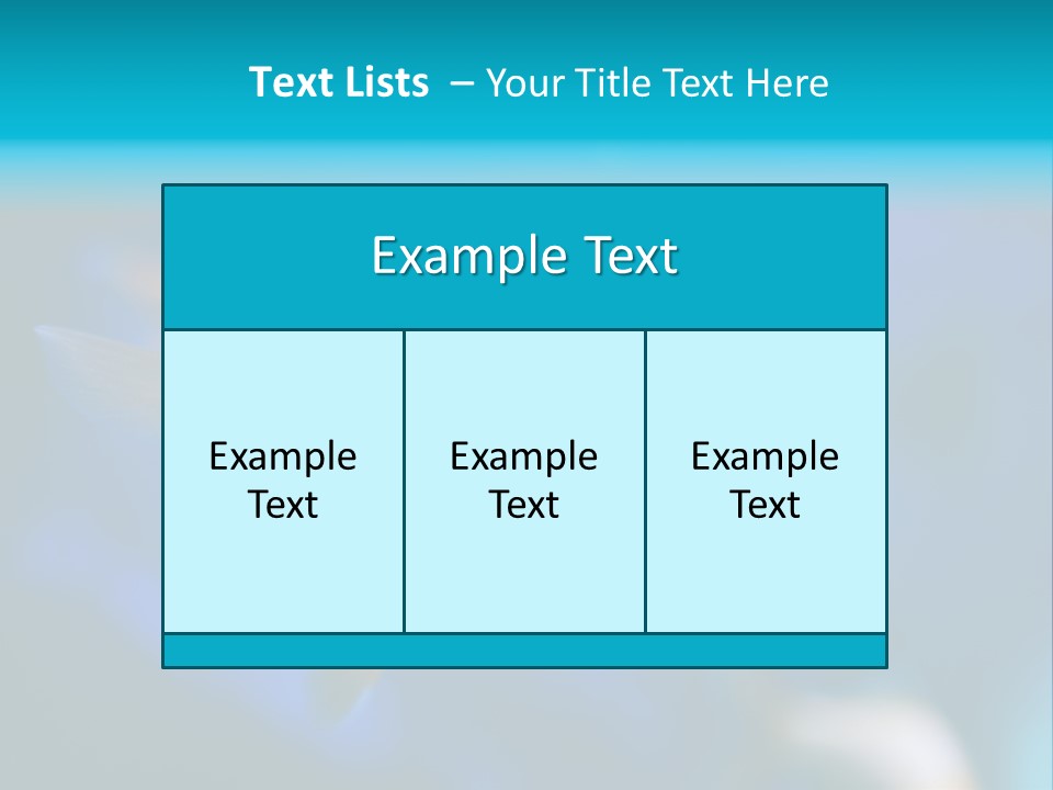 Plankton Algae Reef PowerPoint Template