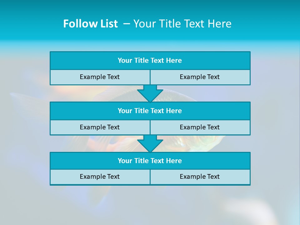 Plankton Algae Reef PowerPoint Template