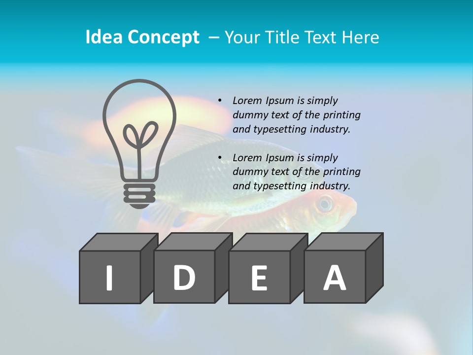 Plankton Algae Reef PowerPoint Template