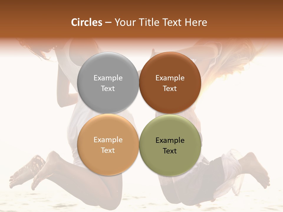 Fly Sundress Coast PowerPoint Template