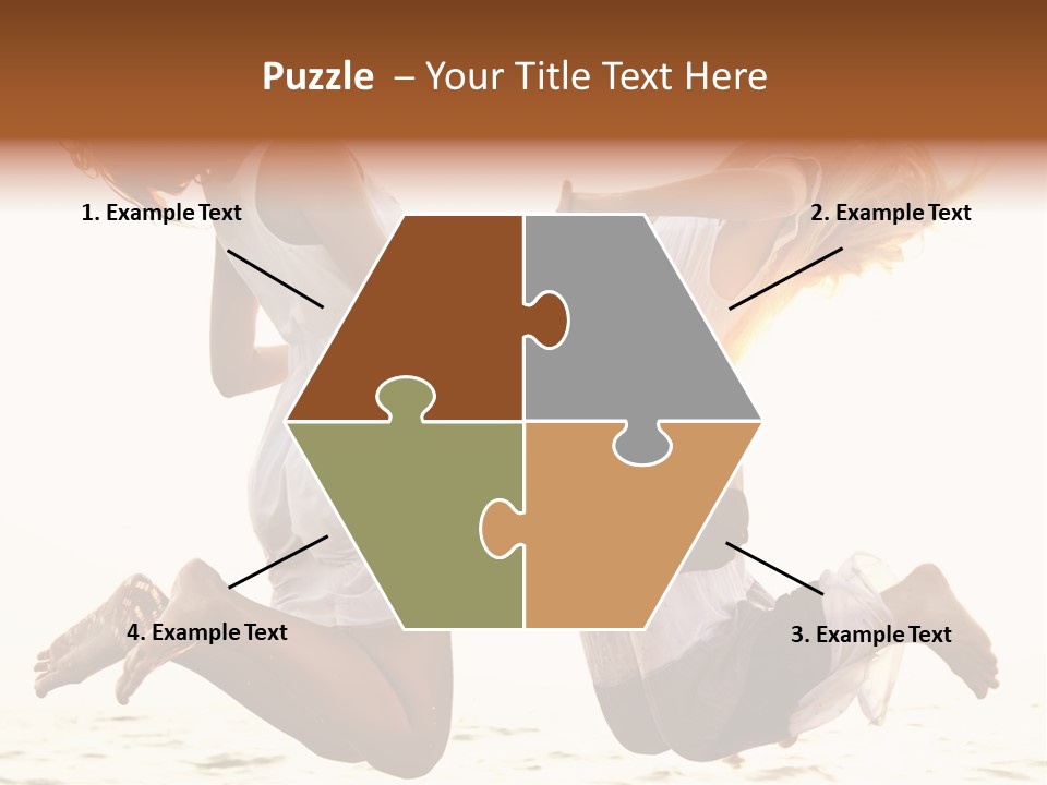 Fly Sundress Coast PowerPoint Template