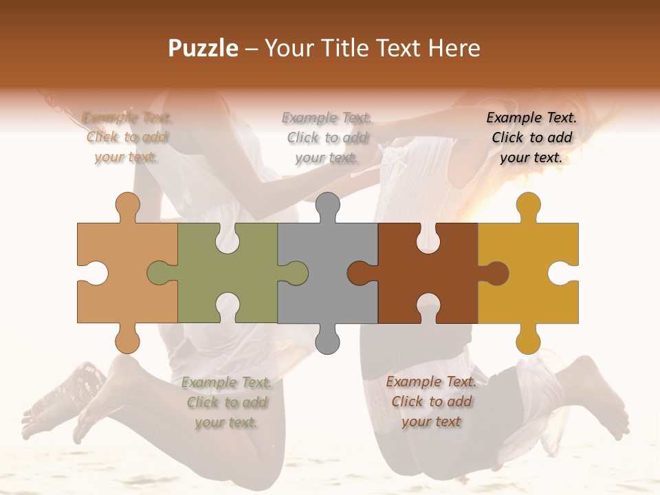 Fly Sundress Coast PowerPoint Template